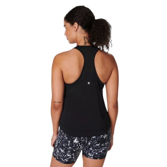 Sweaty Betty Breathe Easy Running Tank Top Black Size M NWT Workout Gym Athletic - Picture 10 of 14